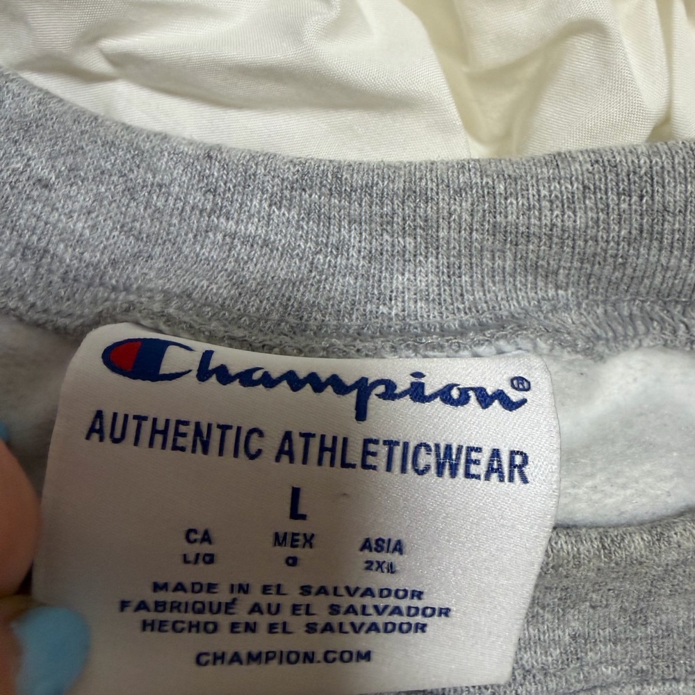 Champion Rowan University Heather Gray Athletic Sweatshirt - Picture 4 of 4